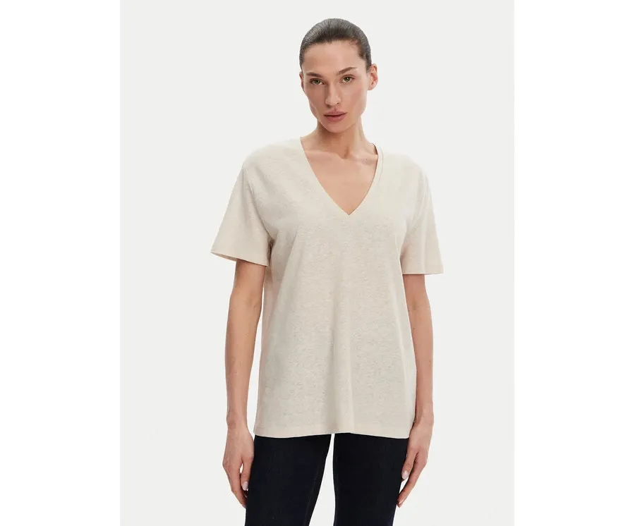 obrazek 1 ACCESS FASHION T-Shirt 53-2148-611 Beżowy Regular Fit