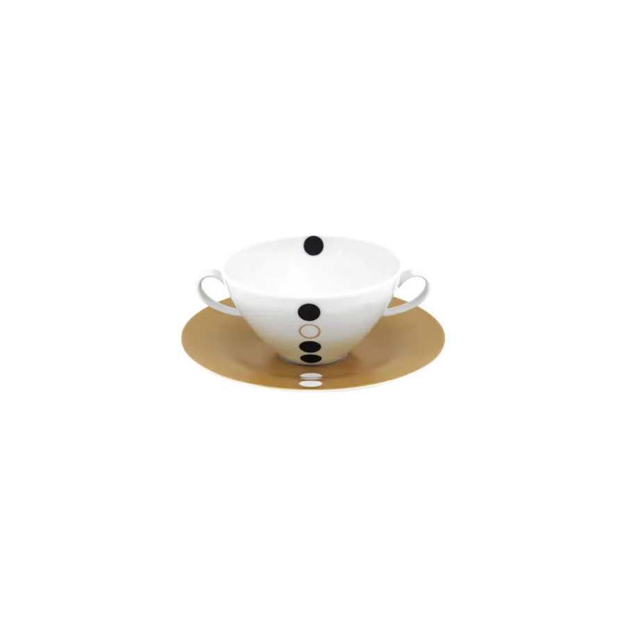 obrazek 7 Duża porcelanowa zastawa dla 12 osób - Porcel