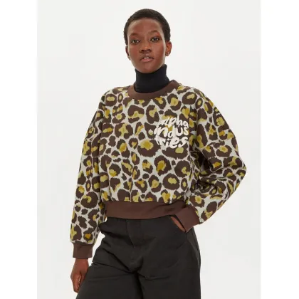 Zdjęcie Alpha Industries Bluza 148030C Brązowy Regular Fit