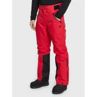 Zdjęcie 4F Spodnie narciarskie H4Z22-SPMN006 Czerwony Regular Fit