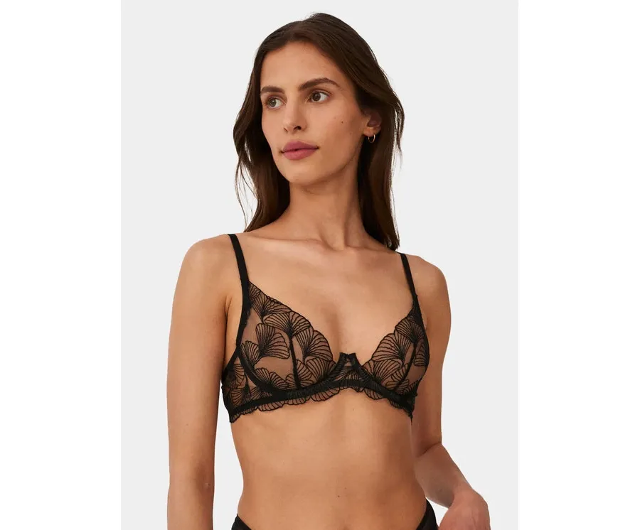 obrazek 1 Undress Code Biustonosz z fiszbiną Adore 542 Czarny