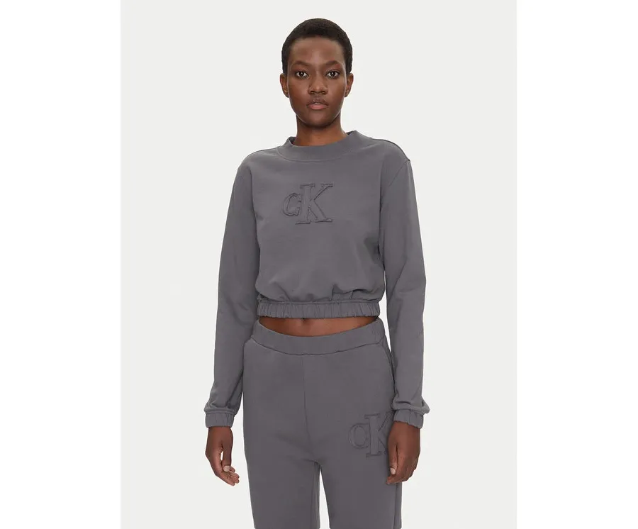 obrazek 1 Calvin Klein Jeans Bluza J20J225363 Szary Regular Fit
