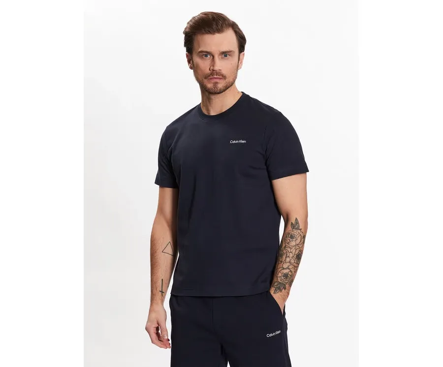 obrazek 1 Calvin Klein T-Shirt Micro Logo K10K109894 Granatowy Regular Fit