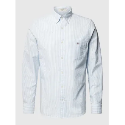 Zdjęcie Koszula casualowa o kroju regular fit ze wzorem w paski model ‘OXFORD’