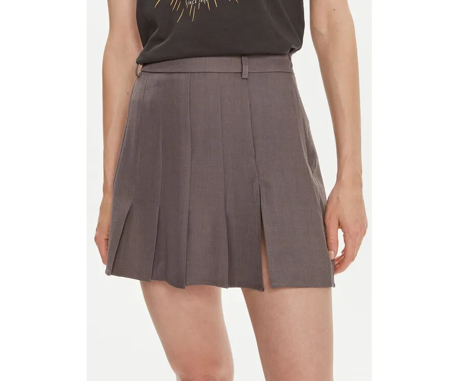 obrazek 1 Noisy May Spódnica mini Lina 27032340 Szary Regular Fit