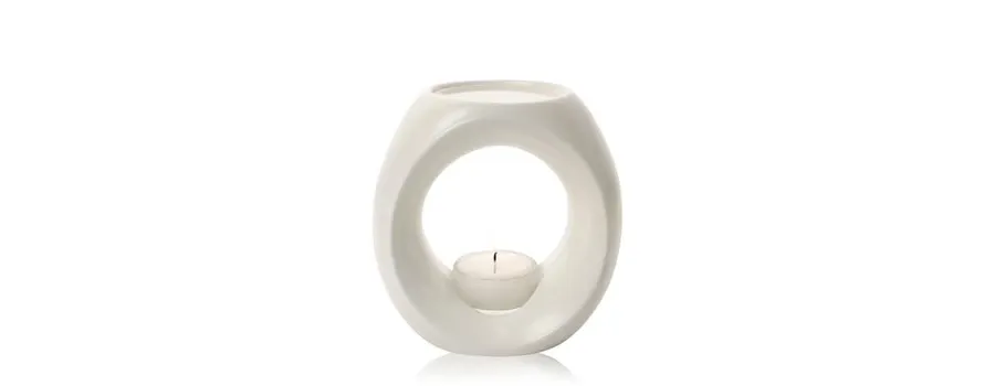 obrazek 1 Primavera Aroma Duftlampe Cremeweiß matt Kominek zapachowy 1 szt.