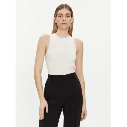 Zdjęcie Calvin Klein Top K20K206506 Biały Slim Fit