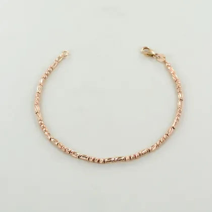 Picture Italian women's bracelet in rose gold