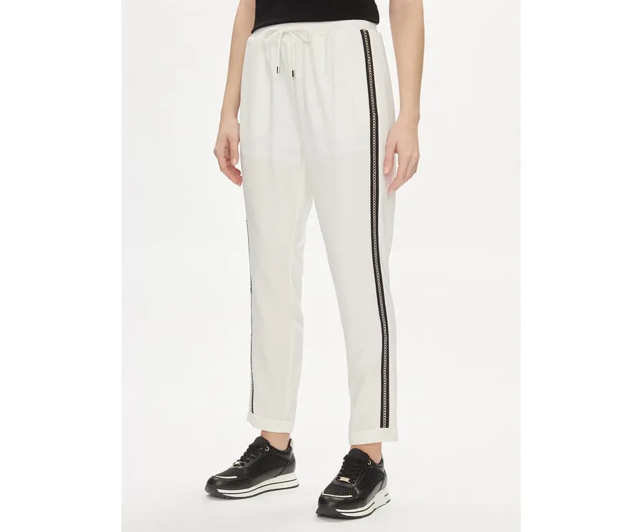 obrazek 1 Liu Jo Sport Spodnie dresowe TA4088 TS423 Écru Regular Fit