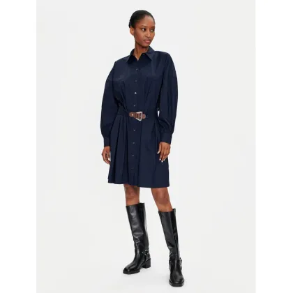 Zdjęcie Lauren Ralph Lauren Sukienka koszulowa 250940280001 Granatowy Relaxed Fit LAUREN RALPH LAUREN
