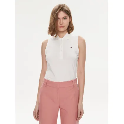 Zdjęcie Tommy Hilfiger Polo 1985 WW0WW41794 Biały Slim Fit