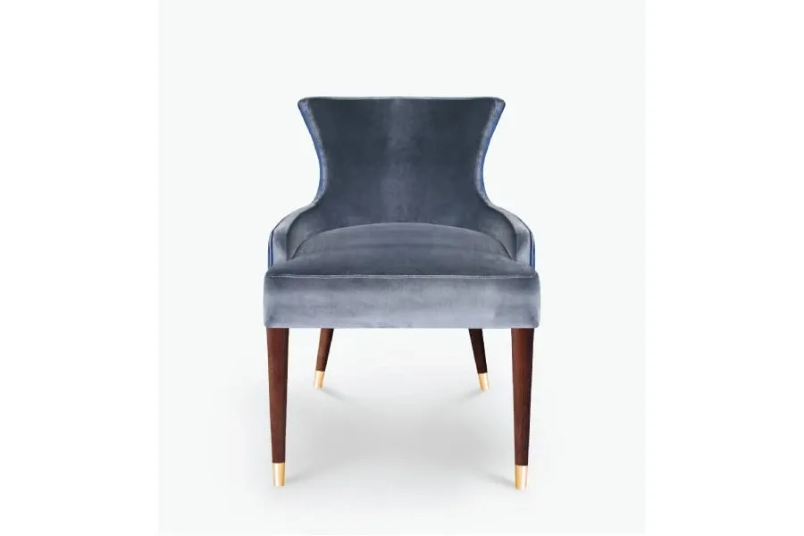 picture 1 Sophisticated upholstered dining chair - Ottiu
