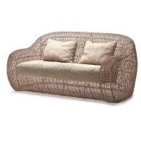 Zdjęcie Niesamowita luksusowa sofa z rattanu od Kenneth Cobonpue