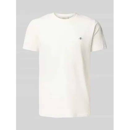 Zdjęcie T-shirt o kroju slim fit z wyhaftowanym logo