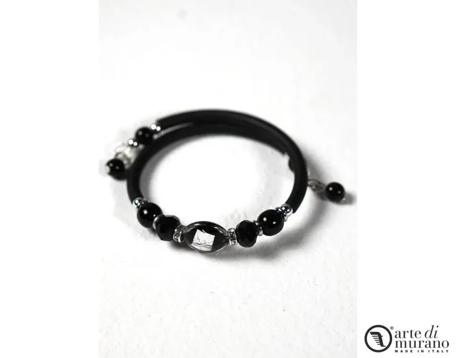 obrazek 1 Prestiżowa bransoletka ze szkła Murano - włoska biżuteria