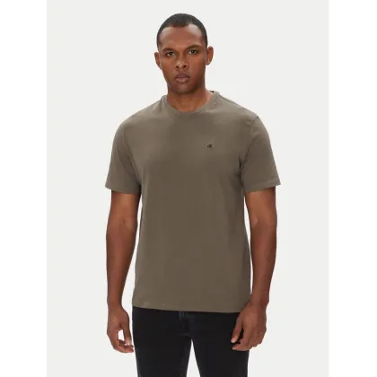 Zdjęcie Calvin Klein Jeans T-Shirt LV040HM265 Brązowy Regular Fit
