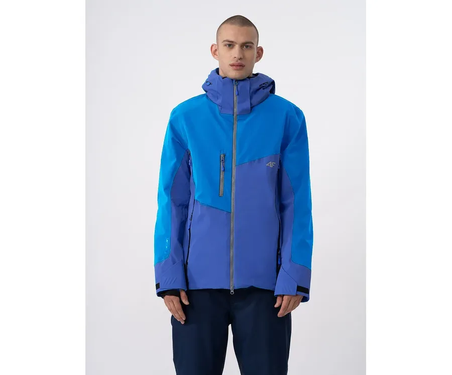 obrazek 1 4F Kurtka narciarska 4FAW23TTJAM286 Niebieski Regular Fit