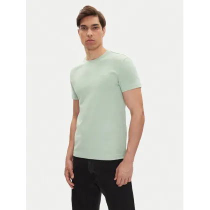 Zdjęcie Mustang T-Shirt Allen 1016486 Zielony Slim Fit