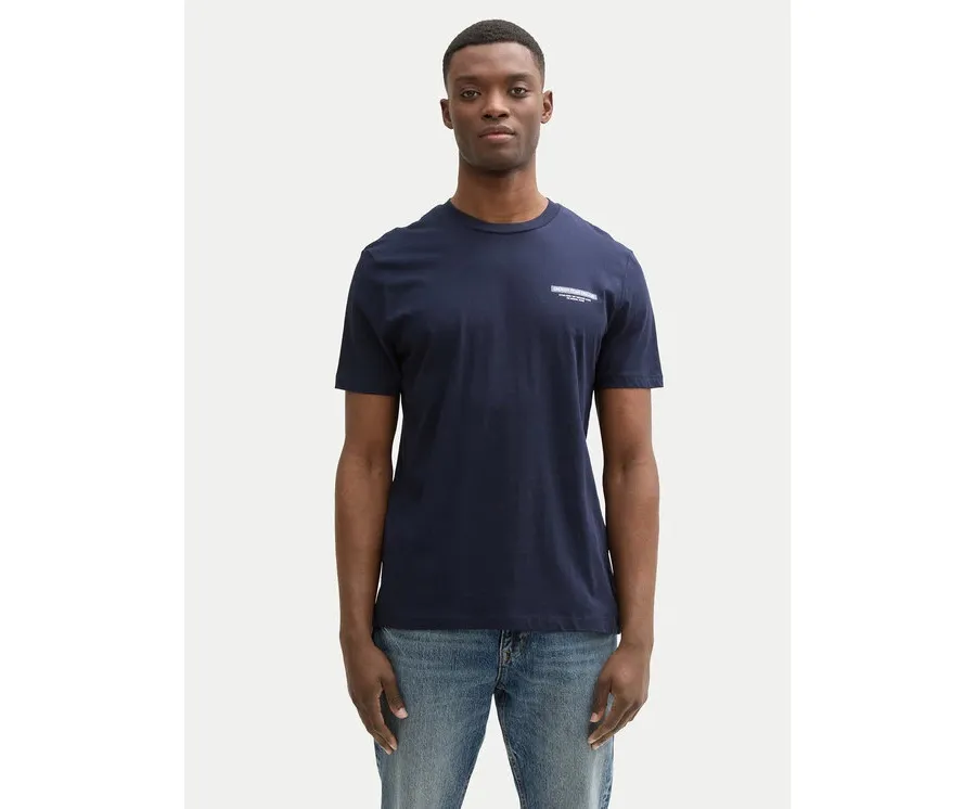 obrazek 1 Tom Tailor Denim T-Shirt 1043491 Granatowy Regular Fit