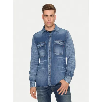 Zdjęcie Replay Koszula jeansowa M4074 .000.624 72A Niebieski Regular Fit REPLAY