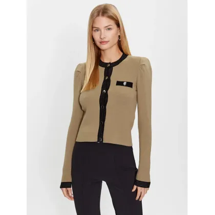 Zdjęcie Liu Jo Kardigan CF3015 MS99E Brązowy Regular Fit