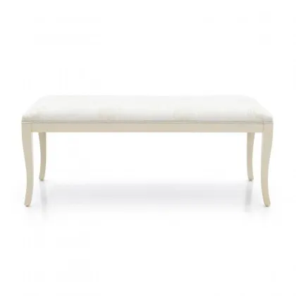 Zdjęcie Beżowa elegancka ławka w nowoczesnym stylu - Sevensedie
