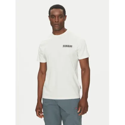 Zdjęcie Napapijri T-Shirt S-Vignoni NP0A4ILX Écru Regular Fit