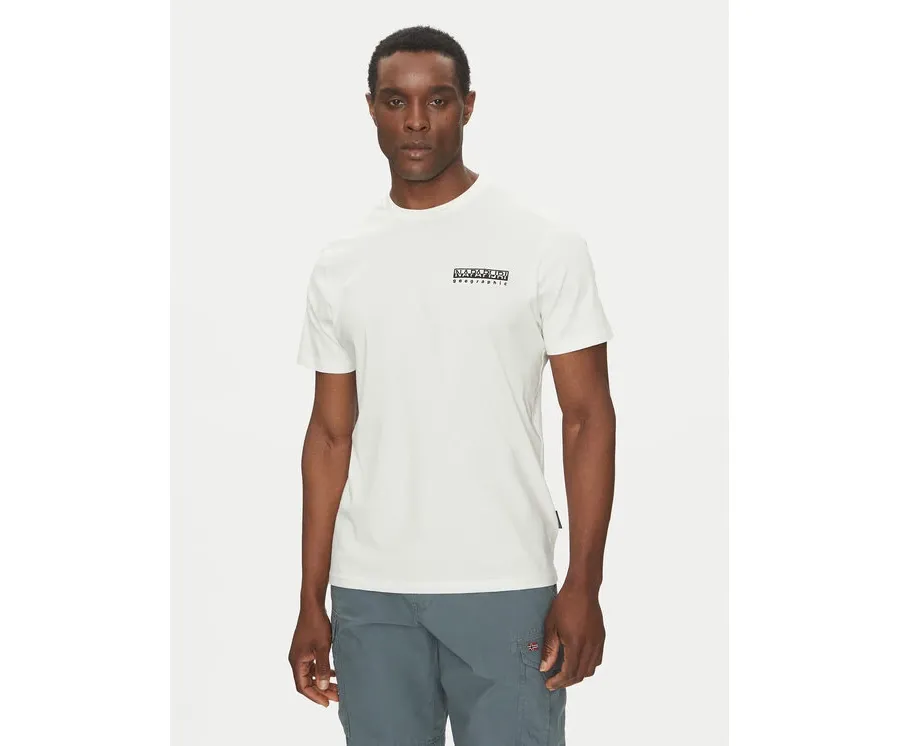 obrazek 1 Napapijri T-Shirt S-Vignoni NP0A4ILX Écru Regular Fit