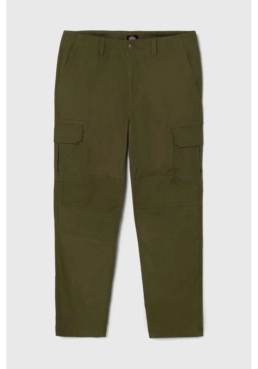obrazek 1 Dickies spodnie bawełniane kolor zielony w fasonie cargo