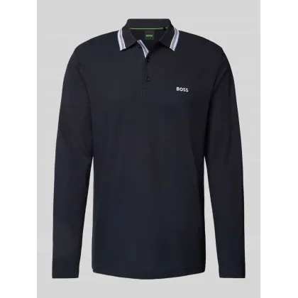 Zdjęcie Koszulka polo o kroju regular fit z wyhaftowanym logo model ‘Plisy’