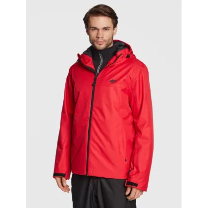Zdjęcie 4F Kurtka narciarska H4Z22-KUMN001 Czerwony Regular Fit