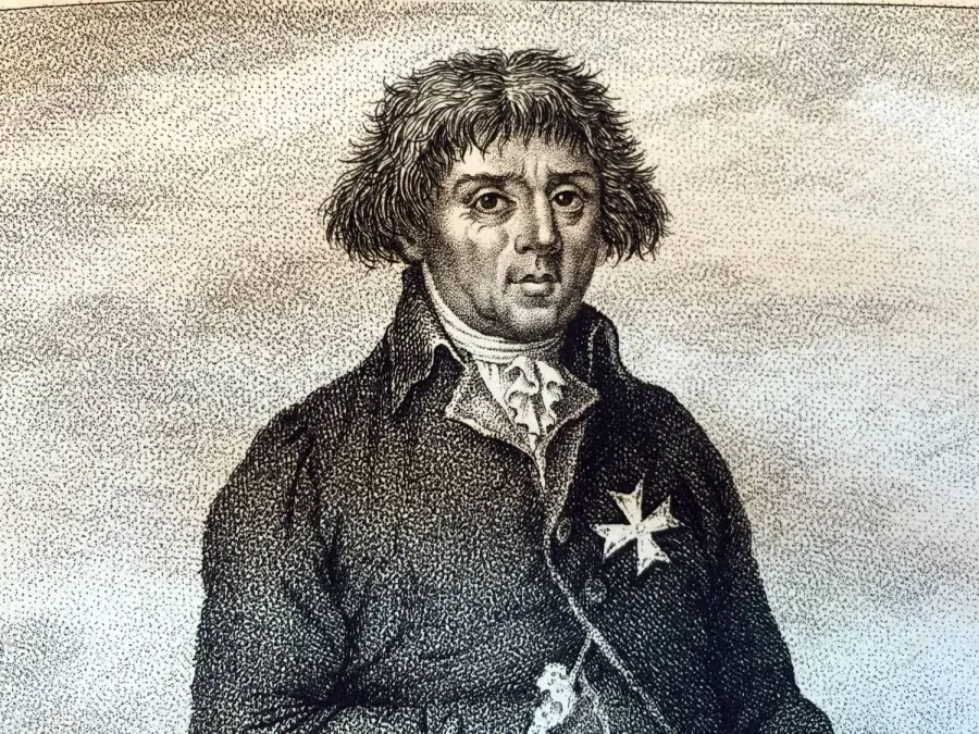 obrazek 2 Cavaliere Alessandro Verri, grawer na miedzianej płycie z pointillé, rys. G.B. Bosio i grawerowane przez L. Radosa