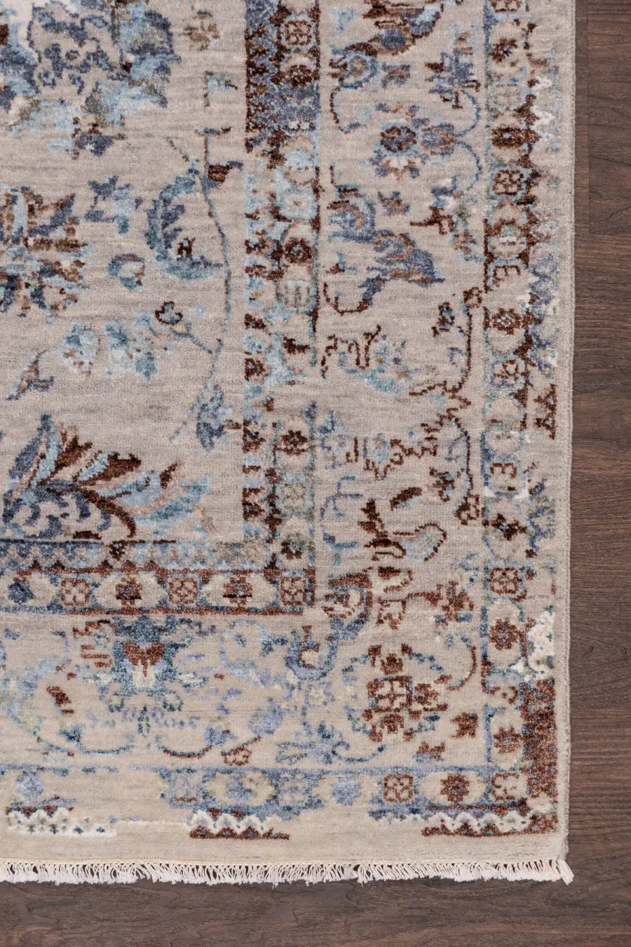 obrazek 5 Nietypowy ręcznie tkany dywan z Indii - Jordan