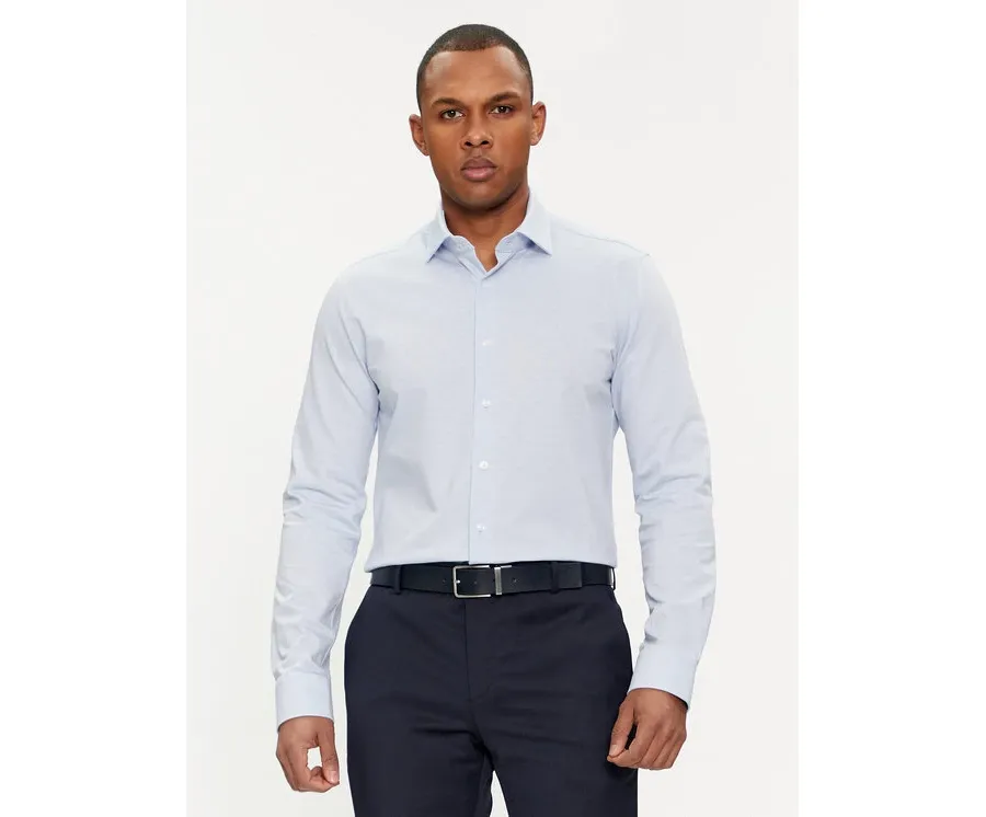 obrazek 1 Michael Kors Koszula MK0DS01263 Błękitny Slim Fit