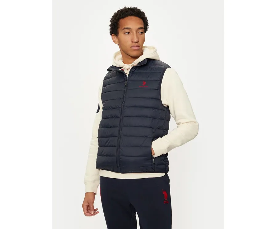 obrazek 1 U.S. Polo Assn. Kamizelka MUP3267 Granatowy Regular Fit