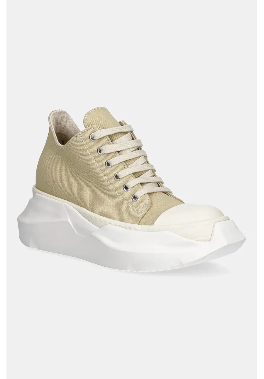 obrazek 1 Rick Owens DRKSHDW tenisówki Abstract Low Sneak damskie kolor beżowy DS01E3842.DO