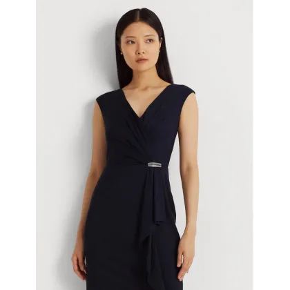 Zdjęcie Lauren Ralph Lauren Sukienka koktajlowa 253906356001 Granatowy Regular Fit LAUREN RALPH LAUREN