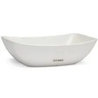 Picture Modern washbasin 50 cm VIRGO BASIC – natural, without decor, matte varnish