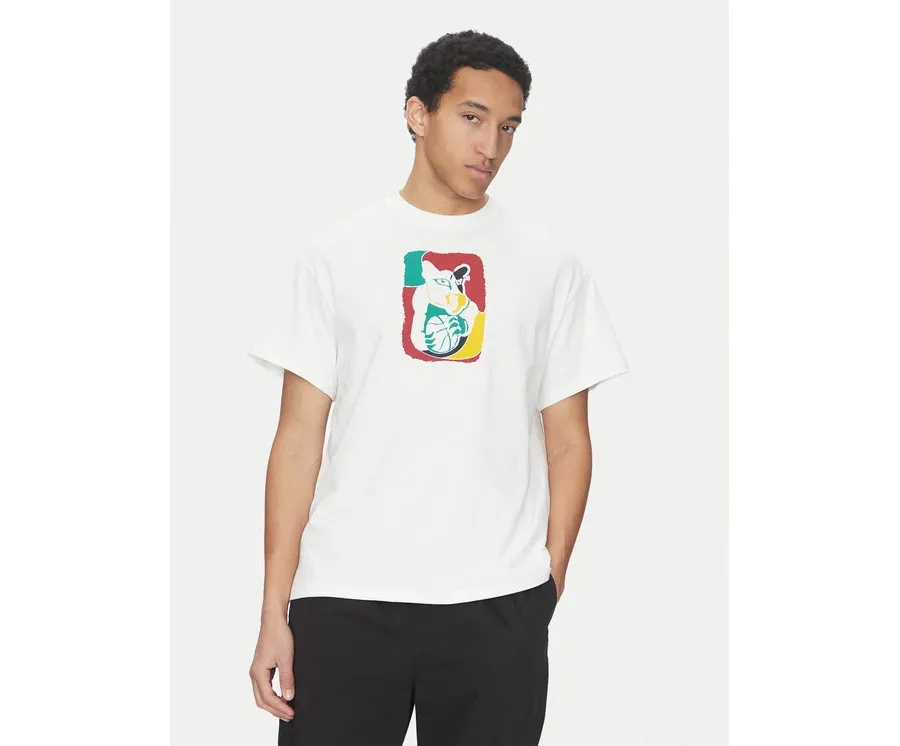 obrazek 1 Puma T-Shirt Dylan Exhibit 630673 Biały Regular Fit