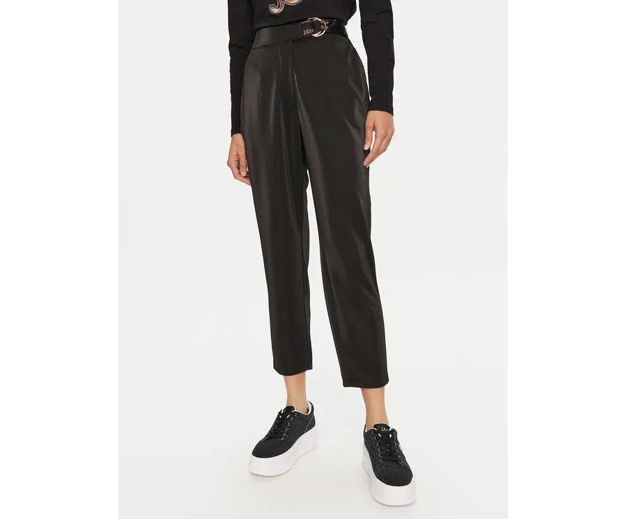obrazek 1 Liu Jo Sport Spodnie materiałowe TF4260 J4751 Czarny Regular Fit