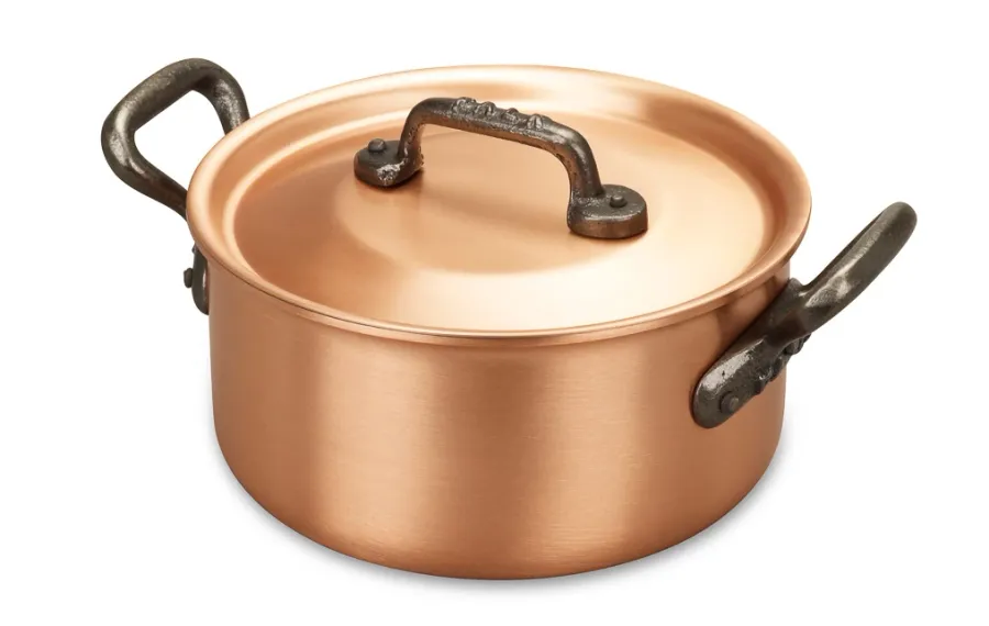 obrazek 3 Garnuszek z miedzi 16 cm do zapiekania potraw