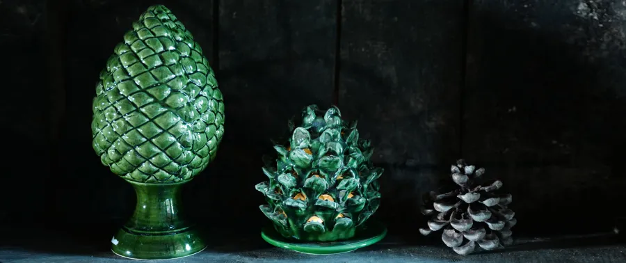 obrazek 2 Luksusowa mała ceramiczna biała doniczka 38 cm - Virginia Casa
