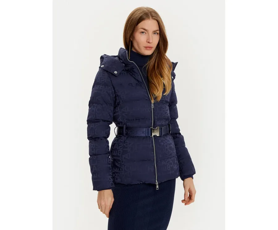 obrazek 1 Elisabetta Franchi Kurtka przejściowa PI-70D-46E2-V300 Granatowy Regular Fit