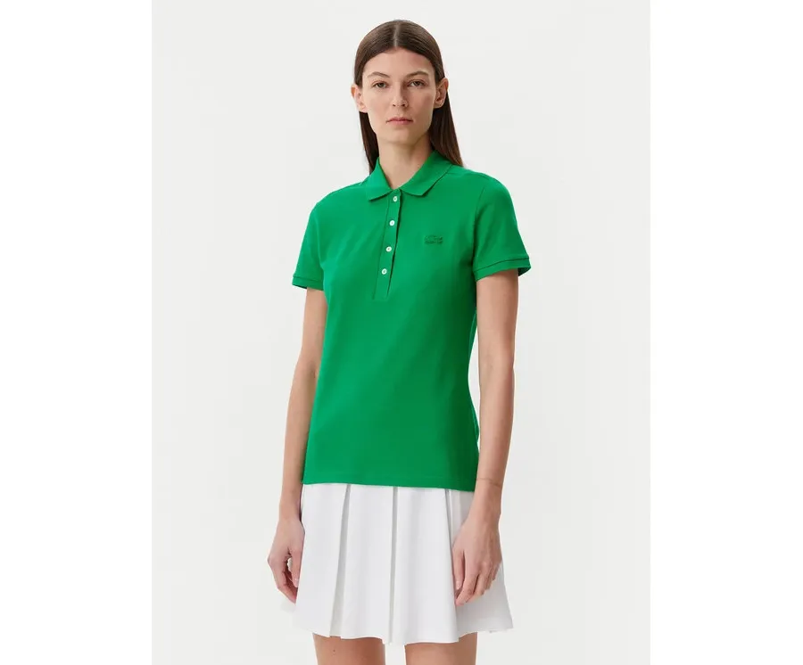 obrazek 1 Lacoste Polo PF5462 Zielony Slim Fit