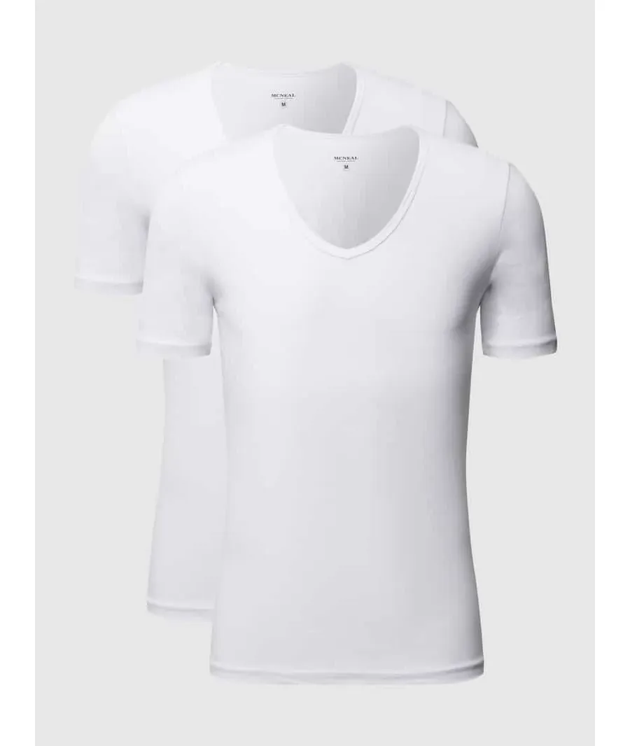 obrazek 1 T-shirt z dekoltem w serek