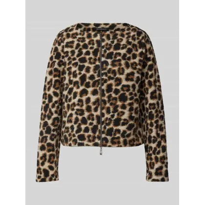 Zdjęcie Żakiet o kroju regular fit z okrągłym dekoltem