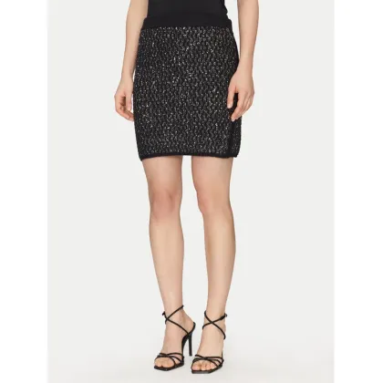 Zdjęcie Liu Jo Spódnica mini WF4023 MA06P Czarny Regular Fit