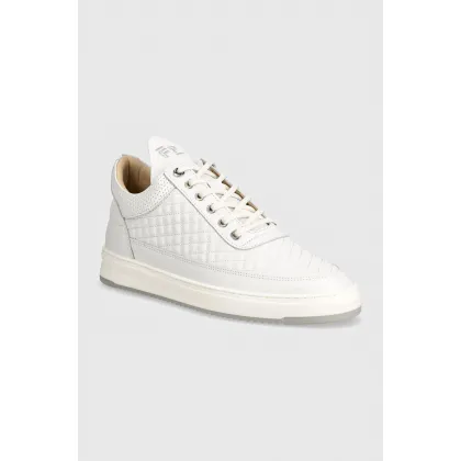 Zdjęcie Filling Pieces sneakersy skórzane Low Top kolor biały 10100151901