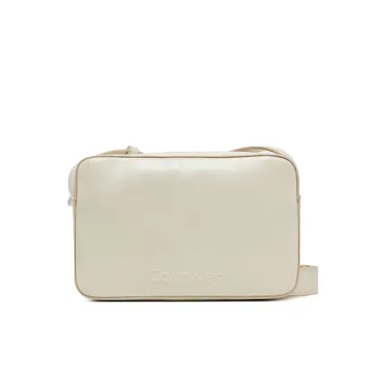 Zdjęcie Calvin Klein Torebka Embossed Logo Camera Bag K60K612555 Beżowy