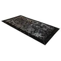 Picture Black exclusive carpet with Preciosa crystals, model Onyx